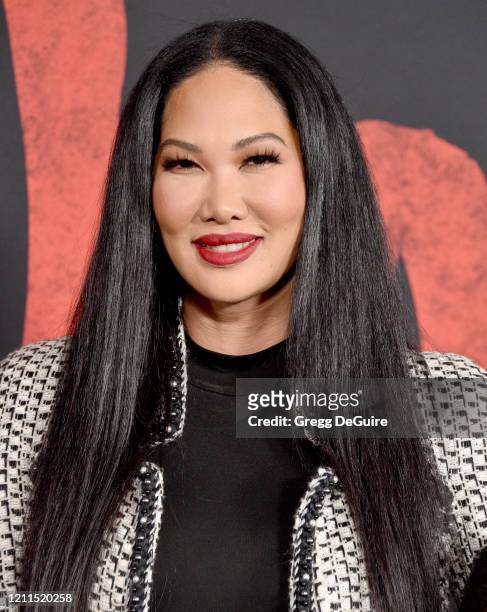 Kimora Lee Simmons attends the Premiere Of Disney's "Mulan" on March 09, 2020 in Hollywood, California.