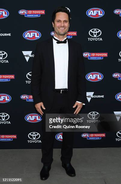 Gavin Wanganeen arrives at the 2020 AFL Season Launch at the Melbourne Museum on March 10, 2020 in Melbourne, Australia.