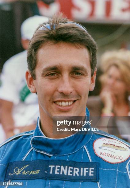 Daniel Ducruet aux '24 Heures de Spa' à Francorchamps, Belgique le 30 juillet 1995.