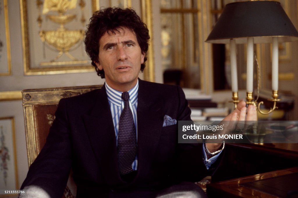 Portrait de Jack Lang en 1985