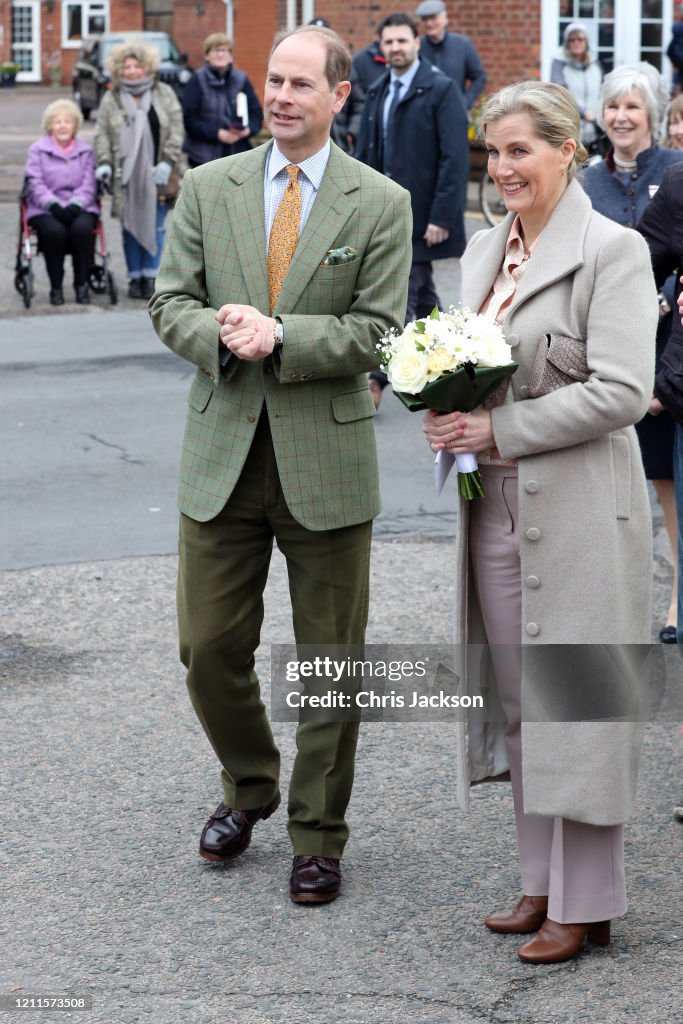 The Earl And Countess Of Wessex Visit Essex