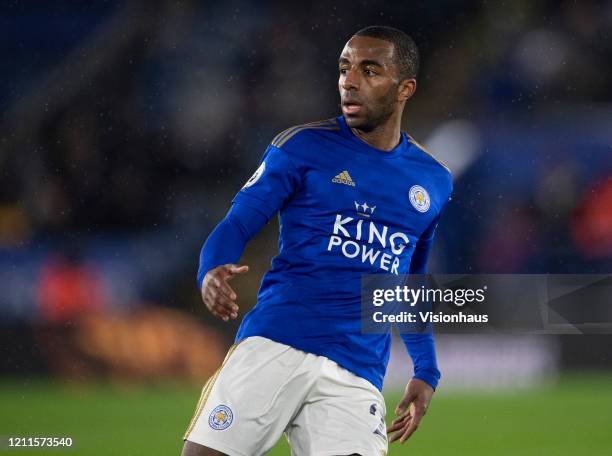 Ricardo Domingos Barbosa Pereira of Leicester City during the Premier League match between Leicester City and Aston Villa at The King Power Stadium...
