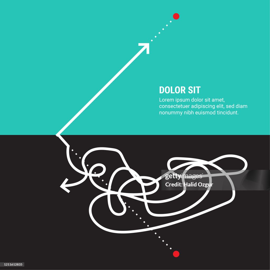 Business Process Focus Direction Arrow Workflow Infographic High-Res ...