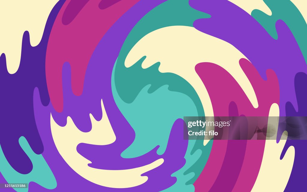 Fundo blob abstrato do redemoinho