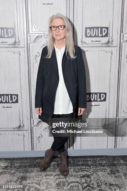 Sally Potter visits Build to discuss her film "The Roads Not Taken" at Build Studio on March 10, 2020 in New York City.