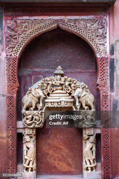 mahavira jain temple, osian, near jodhpur, rajasthan, india - jain temple stock-fotos und bilder