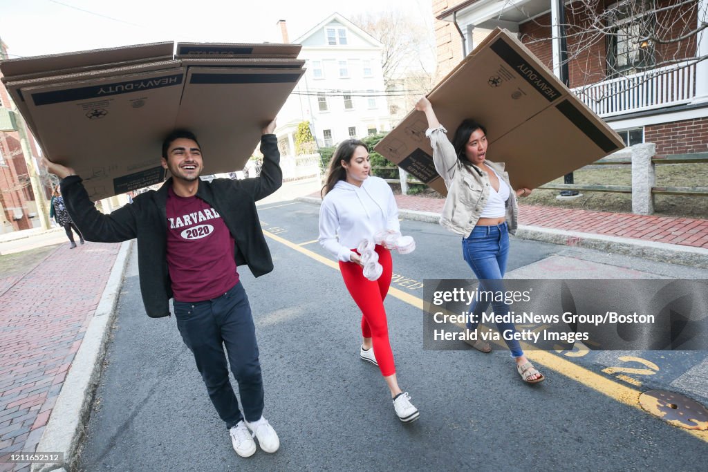 Harvard University shuts down the campus early in fears over the Coronavirus.