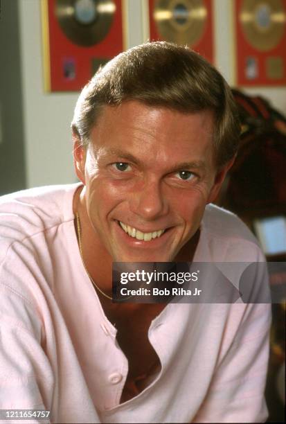 Composer and singer Richard Carpenter at his home, September 4, 1987 in Downey, California.