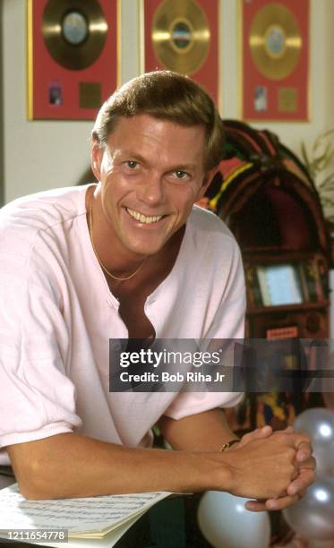 Composer and singer Richard Carpenter at his home, September 4, 1987 in Downey, California.