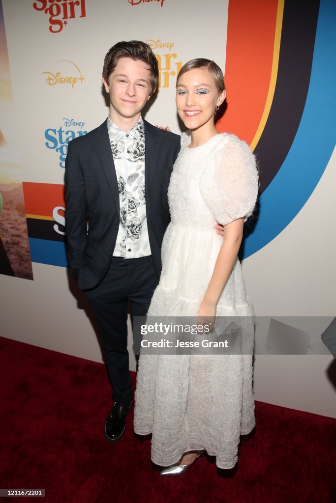 Graham Verchere Actor Graham Verchere and Grace VanderWaal attend the Premiere of Disney’s ...