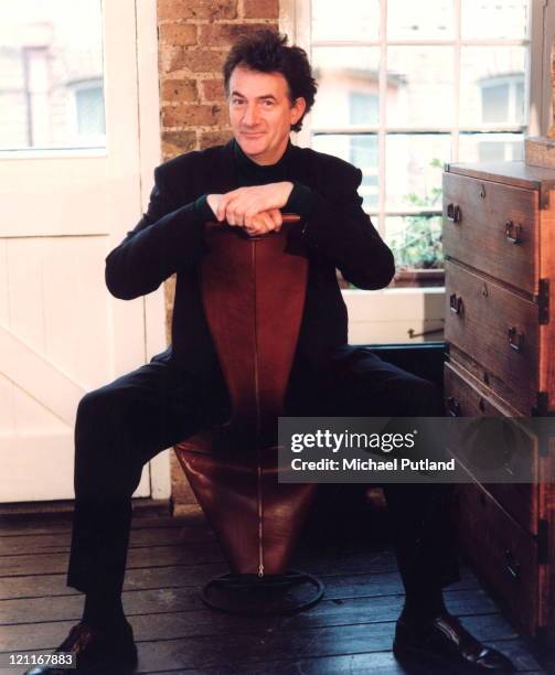 Fashion designer Paul Smith, portrait, London, 1992.