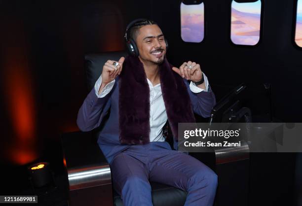 Quincy Brown attends as Montblanc celebrates the launch of MB 01 Headphones & Summit 2+ at World of McIntosh on March 10, 2020 in New York City.