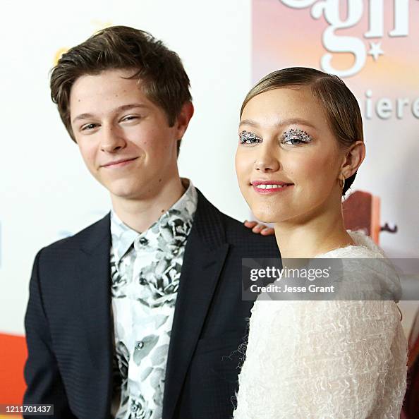 Graham Verchere Actor Graham Verchere and Grace VanderWaal attend the Premiere of Disney’s ...