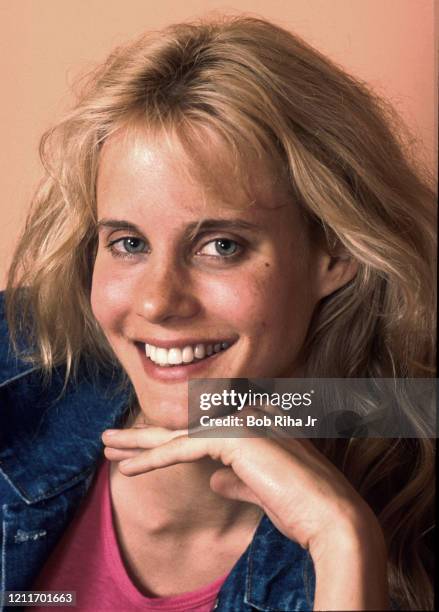 Actress Lori Singer during photo session on July 10, 1985 in Los Angeles, California.