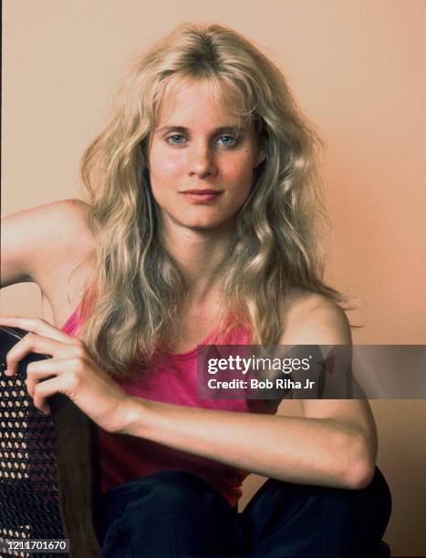 Actress Lori Singer during photo session on July 10, 1985 in Los Angeles, California.