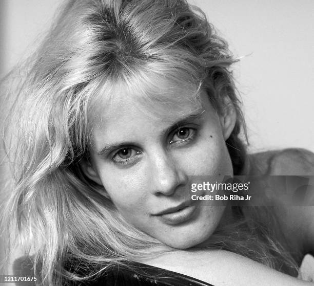 Actress Lori Singer during photo session on July 10, 1985 in Los Angeles, California.