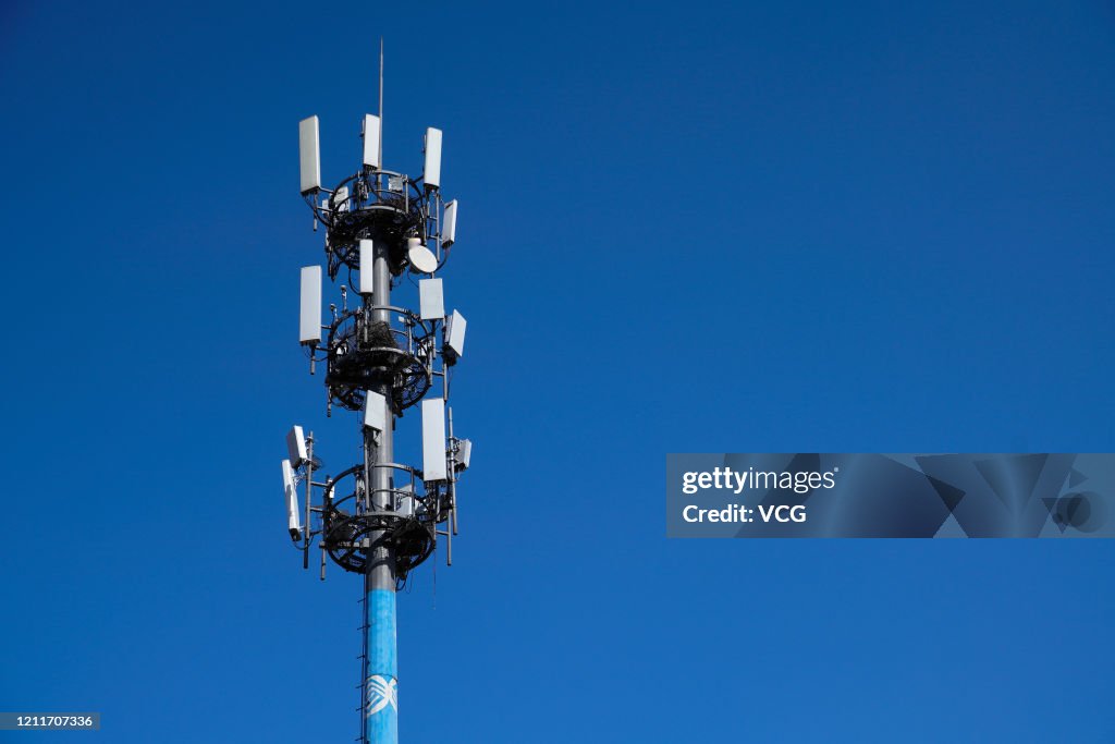 Base Station Upgraded For 5G In Taiyuan