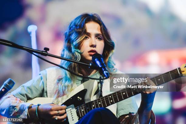 Clairo performs at The Forum at The Forum on March 10, 2020 in Inglewood, California.