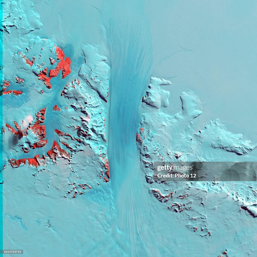 Byrd Glacier, Antarctica.