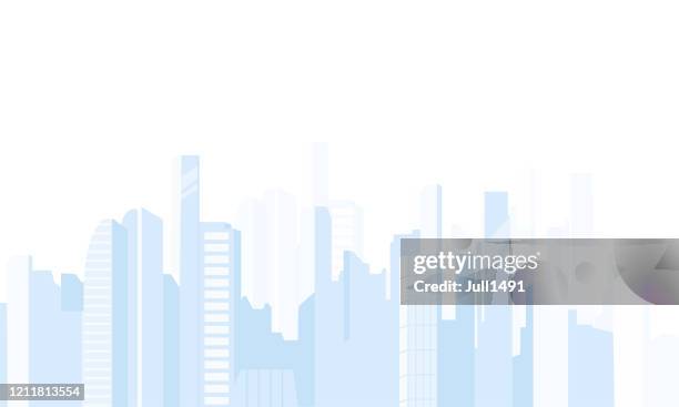 background with a large metropolis, skyscrapers. - dubai metro sign stock illustrations