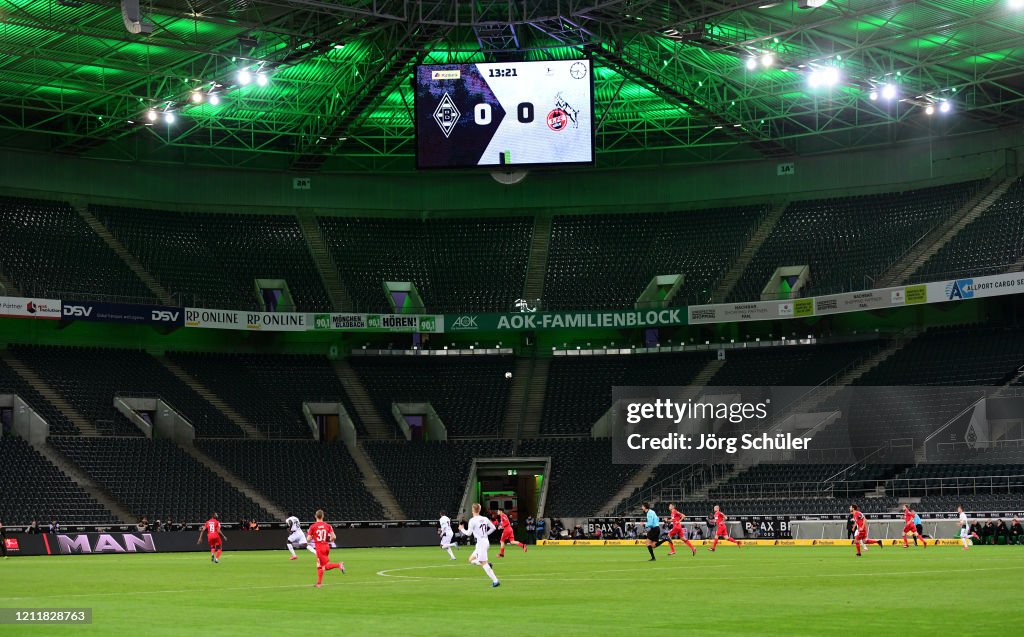 Borussia Moenchengladbach v 1. FC Koeln - Bundesliga