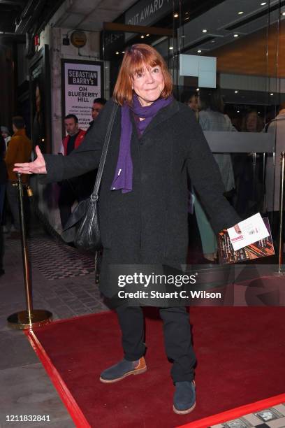 Rima Horton attends the press night of "On Blueberry Hill" at Trafalgar Studios on March 11, 2020 in London, England.