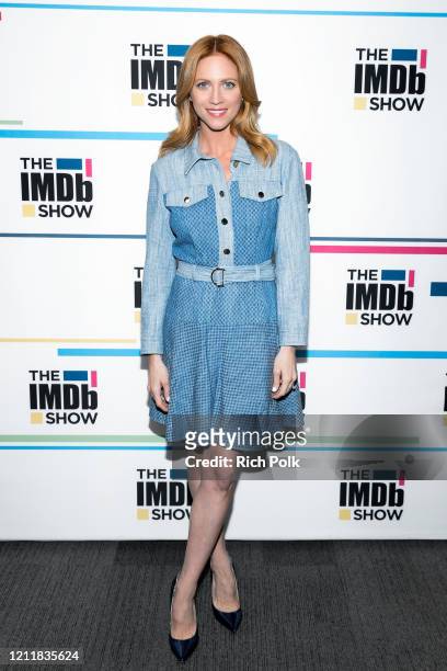 Brittany Snow visit’s 'The IMDb Show' on March 10, 2020 in Santa Monica, California. This episode of 'The IMDb Show' airs on March 16, 2020.