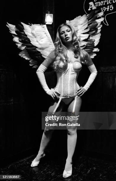 Melonie Haller sighted on November 30, 1976 at Comic Strip in New York City.