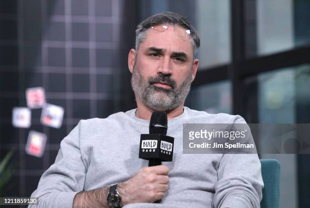 Filmmaker Alex Garland attends the Build Series to discuss "Devs" at Build Studio on March 11, 2020 in New York City.