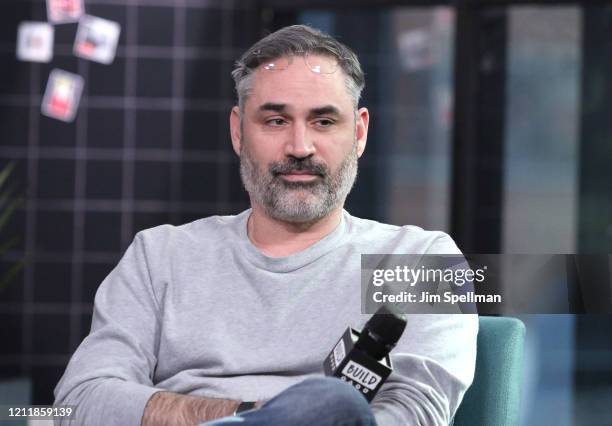 Filmmaker Alex Garland attends the Build Series to discuss "Devs" at Build Studio on March 11, 2020 in New York City.