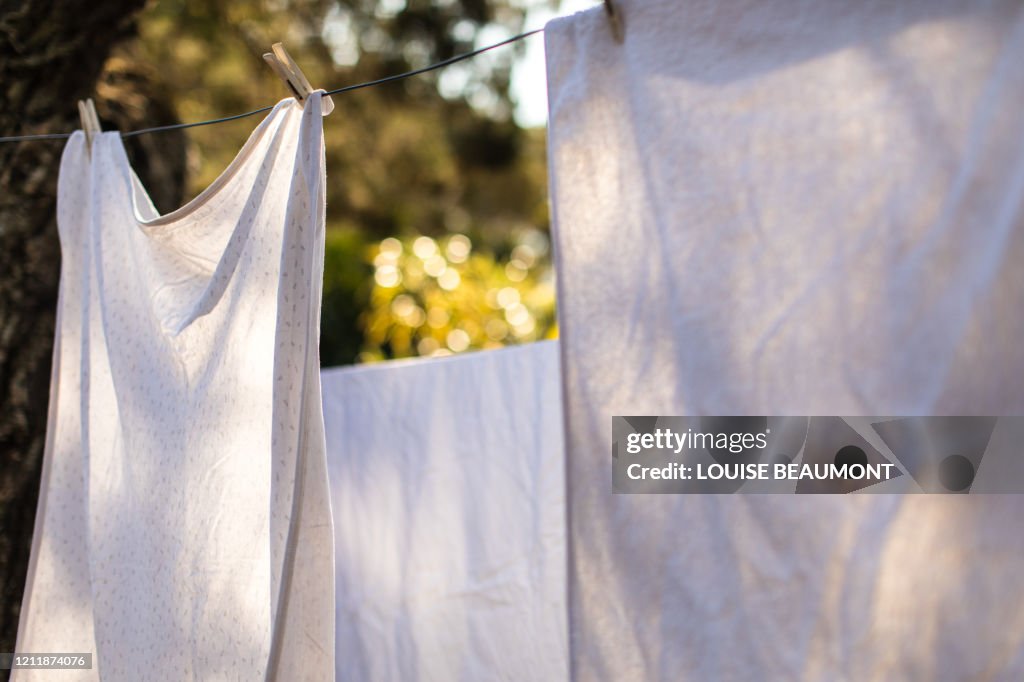 Washing on the line