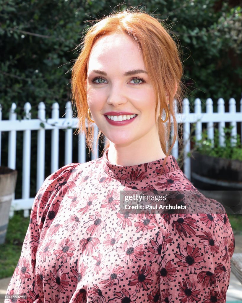 Actress Morgan Kohan visits Hallmark Channel's "Home & Family" at