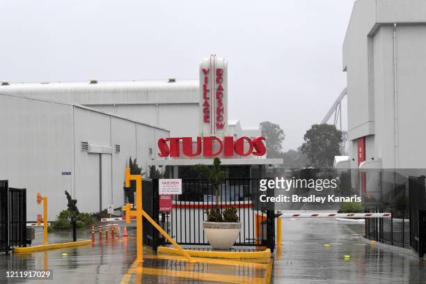 Village Roadshow Studios on the Gold Coast are seen on March 12, 2020 in Gold Coast, Australia. Tom Hanks and Rita Wilson announced on Thursday that...