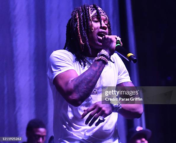 Kigeven Rapper Rapper King Von performs in concert during the