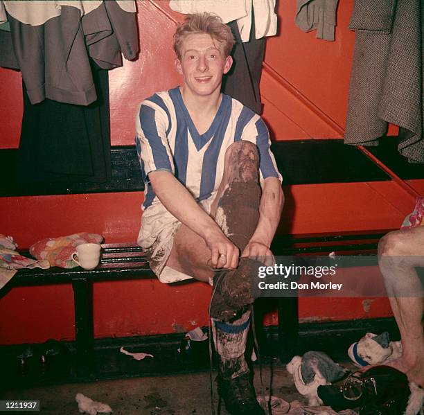 Denis Law of Huddersfield Town. \ Mandatory Credit: Don Morley/Allsport