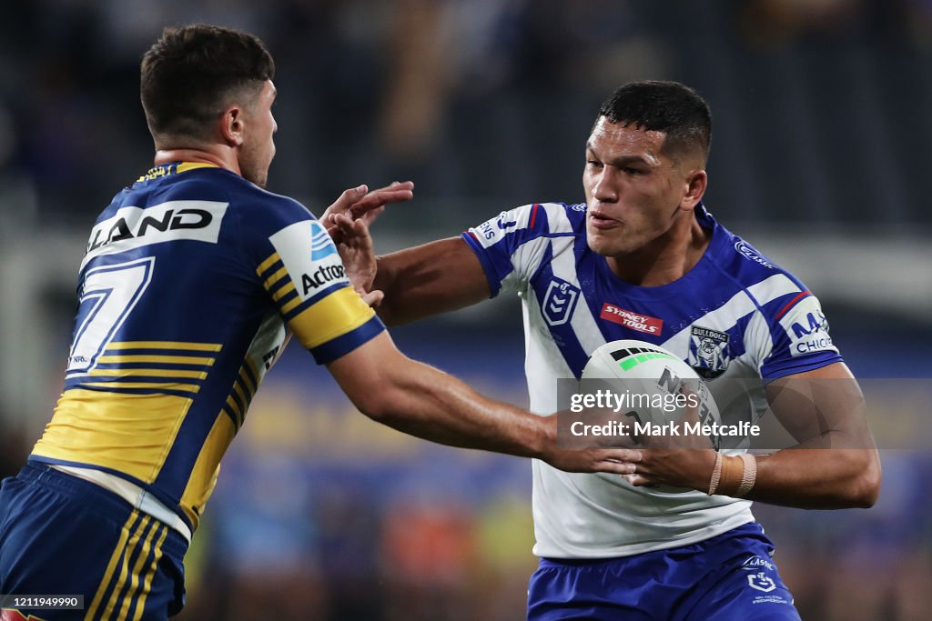 NRL Rd 1 - Eels v Bulldogs