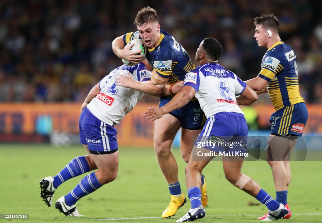 NRL Rd 1 - Eels v Bulldogs