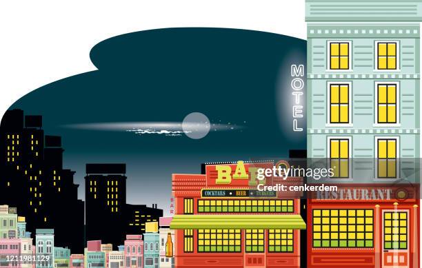 illustrations, cliparts, dessins animés et icônes de restaurant et bar - dessin devanture magasin