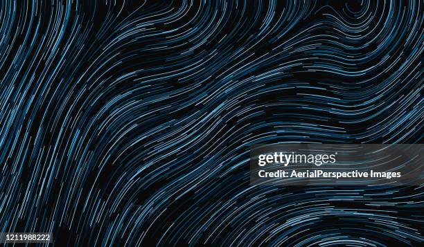 abstract network background - black and blue abstract lines background stock-fotos und bilder