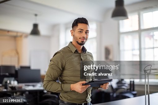 Portrait of a confident young businessman Portrait of a confident young businessman