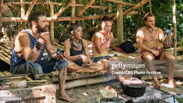 "The Penultimate Step of the War" - Ben Driebergen, Denise Stapley, Sarah Lacina and Nick Wilson on the two-hour Thirteenth episode of SURVIVOR:...