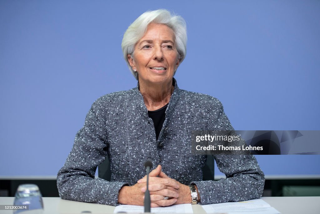 Christine Lagarde Speaks Following ECB Meeting As Coronavirus Spreads