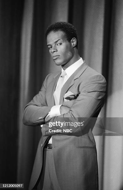 Pictured: Comedian Keenan Ivory Wayans performs on October 5, 1983 --
