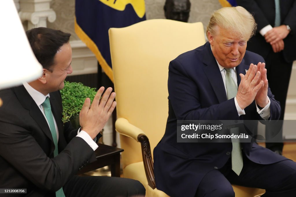 President Trump Welcomes Ireland Prime Minister Leo Varadkar To The White House