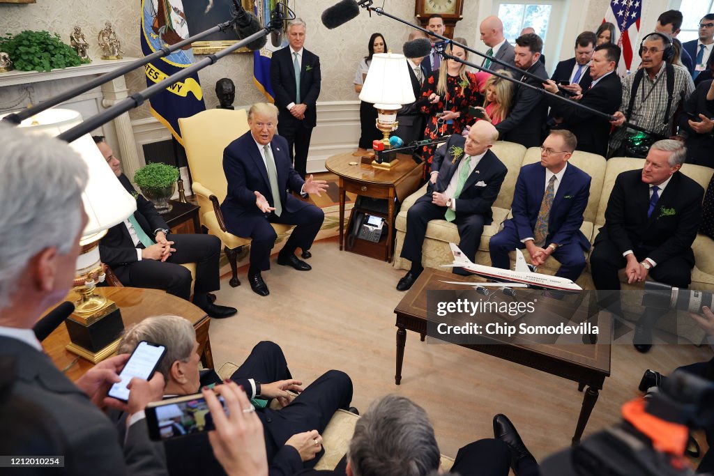 President Trump Welcomes Ireland Prime Minister Leo Varadkar To The White House