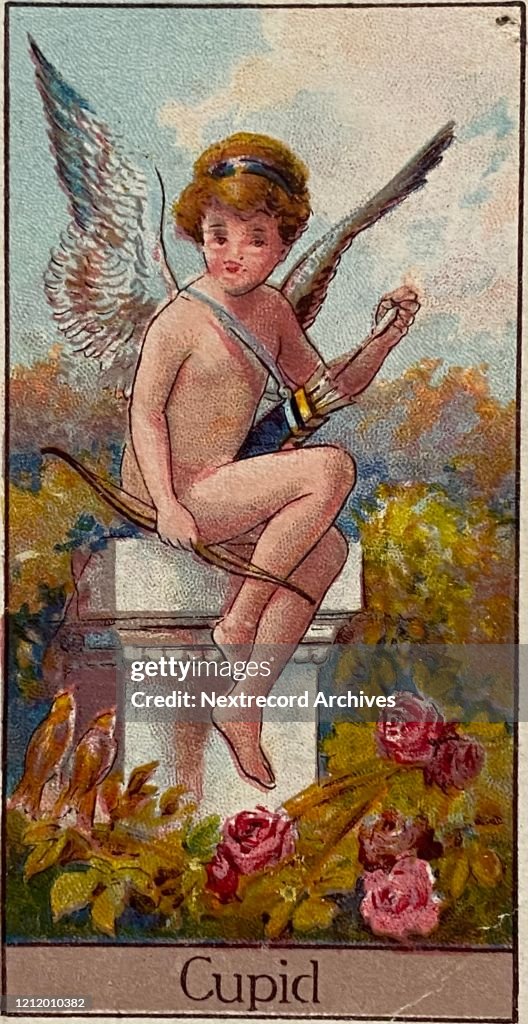 Cupid, Turf Cigarettes, Collectible Tobacco Card, 1924