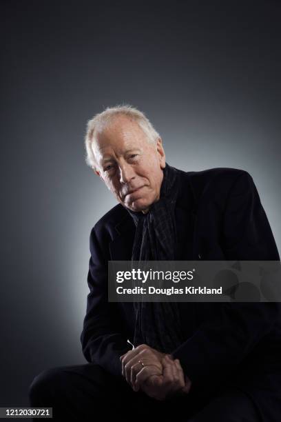 Swedish actor Max von Sydow photographed in Douglas Kirkland's Studio, 2nd February 2012.