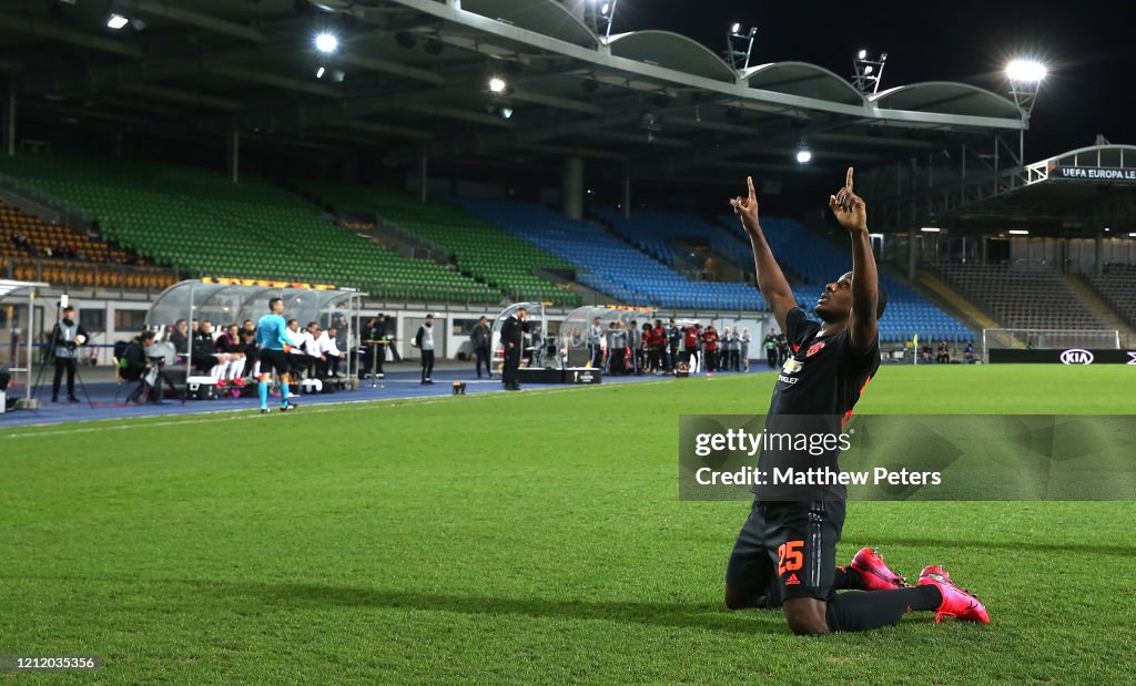 LASK v Manchester United - UEFA Europa League Round of 16: First Leg