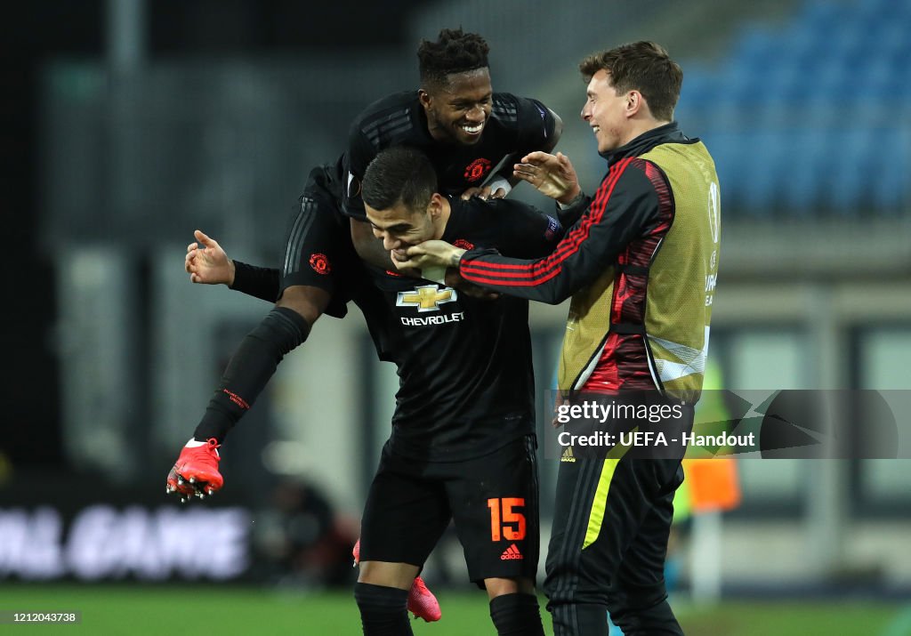 LASK v Manchester United - UEFA Europa League Round of 16: First Leg