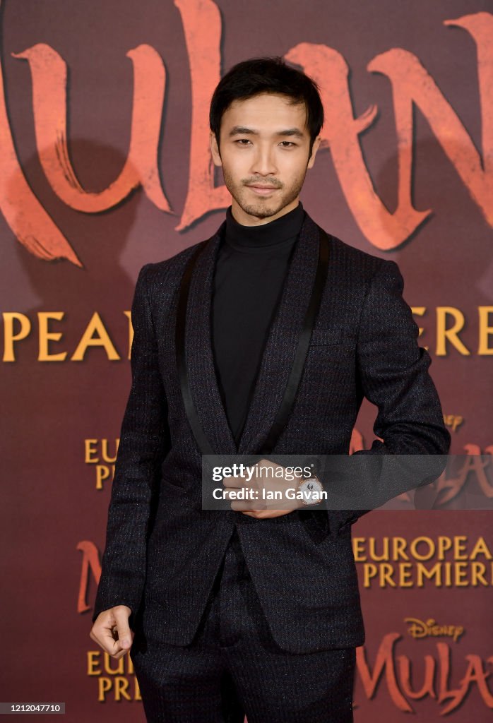 European Premiere Of Disney's "MULAN"